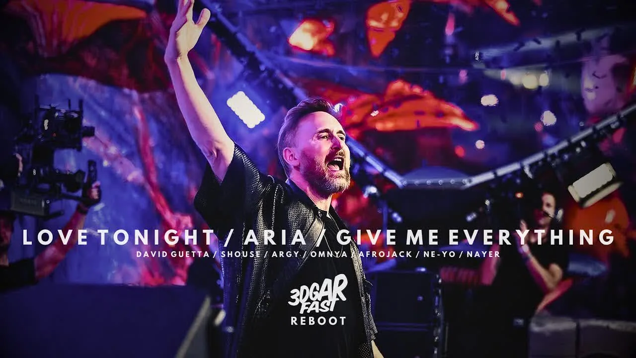 Обкладинка пісні 3DGARFAST — Love Tonight x Give Me Everything x Aria (DAVID GUETTA MASHUP) - David Guetta, Shouse vs Argy