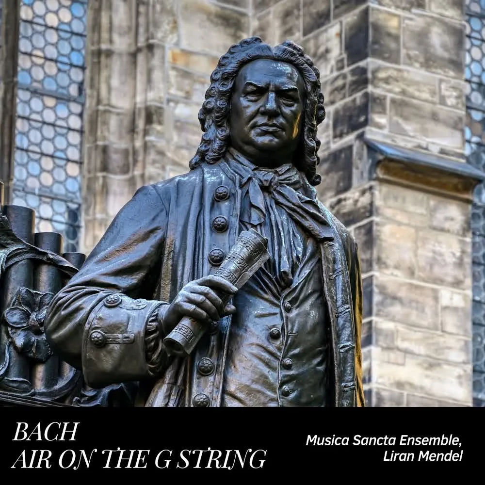 Обкладинка треку Liran Mendel&Jovana Stosic&Musica Sancta Ensemble&Johann Sebastian Bach — Orchestral Suite No. 3 in D