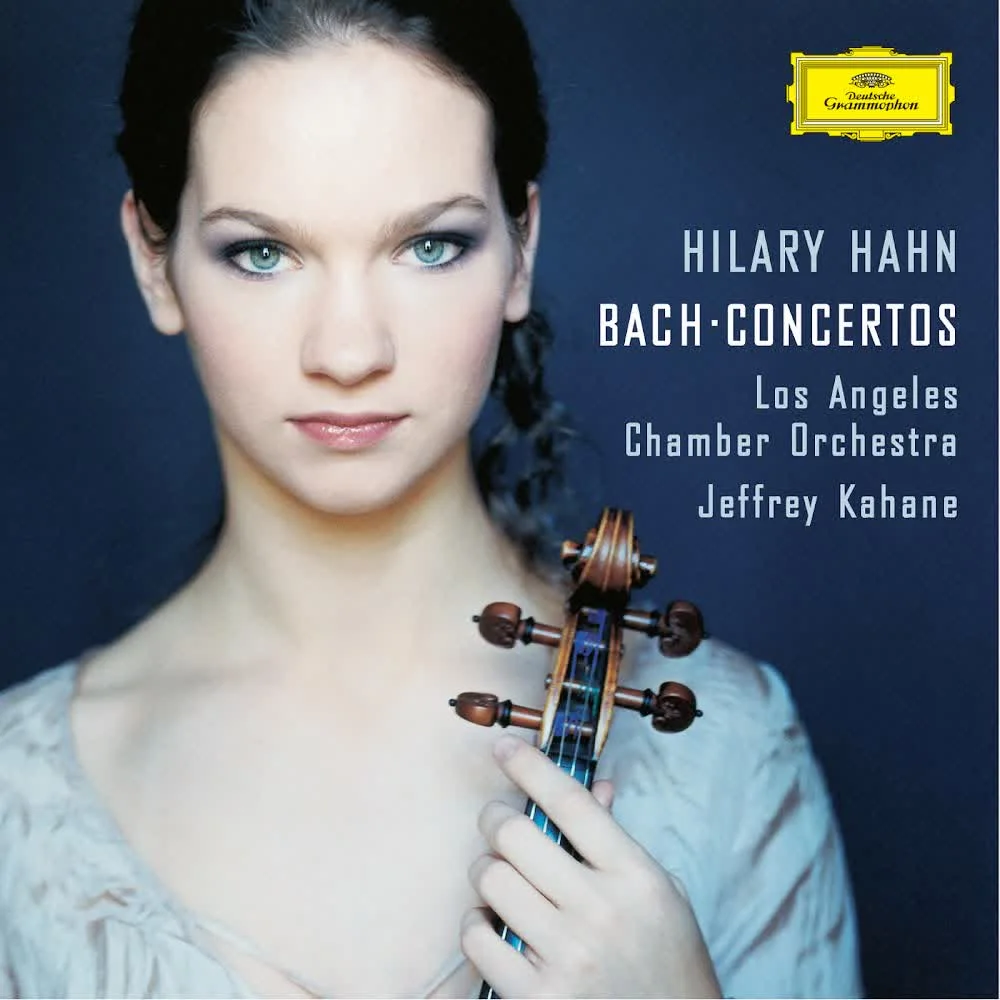 Обкладинка пісні Los Angeles Chamber Orchestra&Джеффри Кахане&Jan Sebastian Bach&Хилари Хан — J.S. Bach- Violin Concerto No