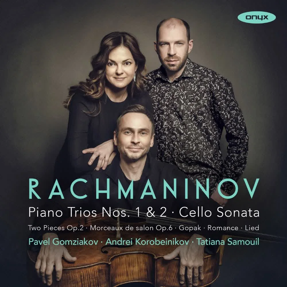 Обкладинка треку Pavel Gomziakov&Andrei Korobeinikov&Sergei Rachmaninoff — Romance for Cello and Piano (1890)
