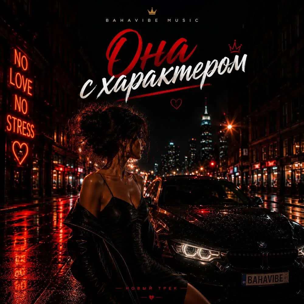 Обкладинка треку BahaVibe — Она с характером